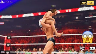 WWE 2K23 (PS5) - MATT RIDDLE vs GUNTHER | RAW, JULY 17, 2023 [4K 60FPS]