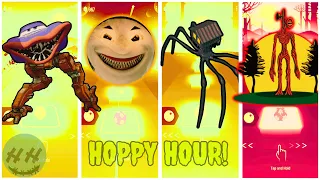 TILES HOP: EDM Rush!  -   Lightning McQueen Eater 🆚 Thomas Train 🆚 Spider House Head 🆚 Siren Head