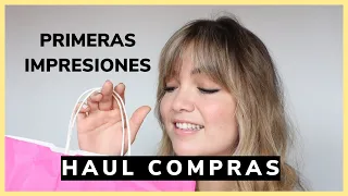 HAUL · Probando + PRIMERAS impresiones ·💄Lucía Puebla💋