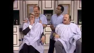 Dean Martin, William Conrad, Dom DeLuise & Nipsey Russell - Barbershop Sketch