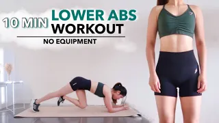 10 MIN LOWER ABS (Strengthen Core) WORKOUT | No Equipment ~ Jacey Yaw