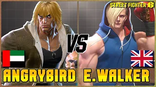 STREET FIGHTER 6 💥 EndingWalker (#1 ED) vs Angrybird (#1 KEN) 💥 SF6 Room Match 💥