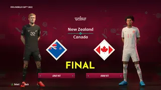 FIFA 23 - New Zealand vs Canada | FIFA World Cup Final Full Match 2022 | PS5™