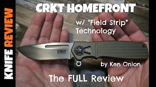 Full Review : Columbia River (CRKT) Homefront Knife by Ken Onion