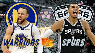 Golden State Warriors vs San Antonio Spurs Live Play by Play & Scoreboard