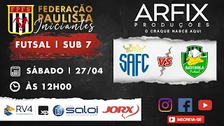 SANTO ANDRÉ x BATE BOLA - FUTSAL | SUB 7