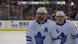 Patrick Marleau 4th Goal of the Playoffs | Game 7 | Toronto Maple Leafs  @ Boston Bruins - 4/25/2018