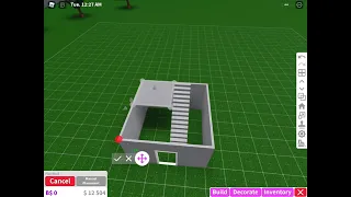 How to build a 2 story house *NO GAMEPASS REQUIRED* in Bloxburg!