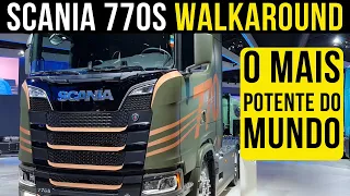 Scania 770S: Walkaround no caminhão de série mais potente do mundo!
