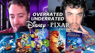 Episode 44 | Overrated & Underrated Movies Disney / Pixar Edition!