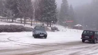 BMW X3 Drift Snow Jahorina