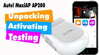 Autel MaxiAP AP200 Распаковка Активация Тестирование