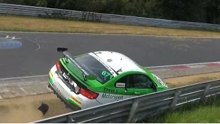 Highlights VLN #7 Nordschleife CRASHES ACTION Nice Cars & lovely Sounds