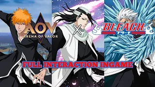 Ingame Interaction (2) | AoV x Bleach | Interaction, Clear Version!