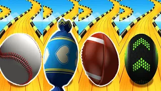 🔥 Going Balls: All Balls Gameplay | Hard Level | iOS Android | kids ball game🦹🥇