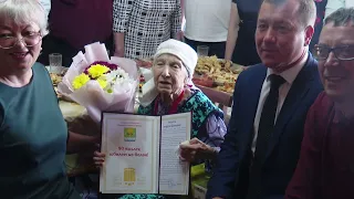 Жительница Мамадышского района отметила свой 90 летний юбилей