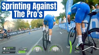 Racing Against The Pro's | 2022 Australian Open Noosa Criterium (full race)