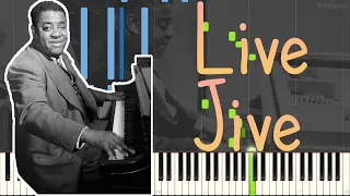 Art Tatum - Live Jive 1944 (Blues / Stride Piano Synthesia)