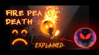 PLANTS VS ZOMBIES 2:PMFS EP.5 Fire Pea Death Explained | ANIMATION CARTOON