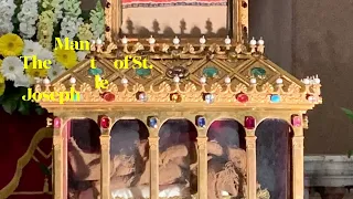 The Relics of the Mantle of St. Joseph and the Veil of BVM