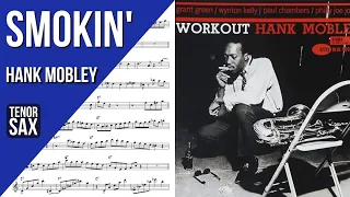 Hank Mobley on "Smokin'" (Bb Blues) | Solo Transcription for Tenor Sax (Bb)