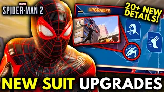 Marvel's Spider-Man 2 NEW Suit Mods & Upgrades COMPLETE Breakdown! | 20+ NEW Gameplay Details!