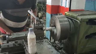 how to make stainless steel khalbatta on Lathe