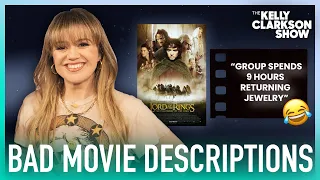 Kelly Clarkson Guesses Movies From Hilariously Bad Plot Descriptions | Original