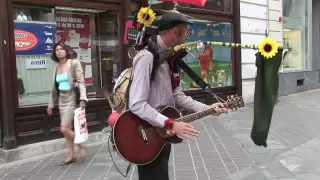 CIGO (one) MAN BAND - 01 - Cile ulični glasbenik, Ljubljana maj 2010