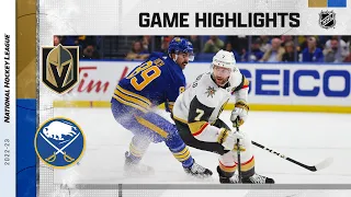 Golden Knights @ Sabres 11/10 | NHL Highlights 2022