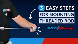 3 Easy Steps for Mounting Threaded Rod