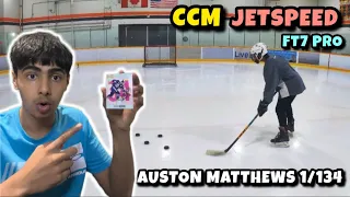 On Ice AM34 Hockey Stick REVIEW + Signed Auston Matthews Card