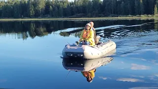 Рыбалка в Карелии. Про щук, окуней и медведей. 2023 год.