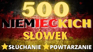 500 najczęściej używanych słów po niemiecku 🇩🇪 Najważniejsze niemieckie słówka - Nauka niemieckiego