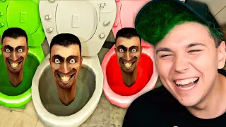 СКИБИДИ ТУАЛЕТЫ (skibidi toilet) 😂 1-40 ЭПИЗОДЫ