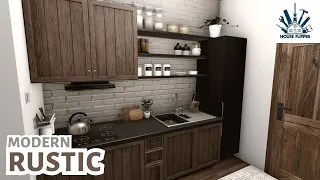 Abandoned House | Modern Rustic | House Flipper | Speed Build