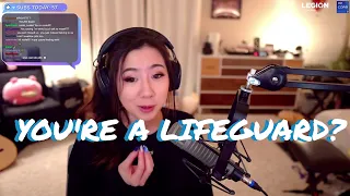 Fuslie | You're a Lifeguard??