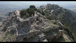 Крепость Нимрод. Израиль. Голанские Высоты.  Fortress Nimrod. Israel. Golan Heights.