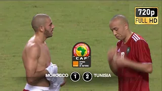 متعة و إثارة في ديربي شمال أفريقيا بين المغرب و تونس في كأس أمم أفريقيا 2012 Maroc vs Tunisie CAN