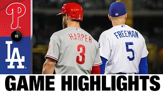 Phillies vs. Dodgers Game Highlights (5/13/22) | MLB Highlights