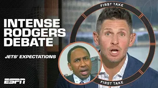 Stephen A., Mad Dog & Dan Orlovsky have SHOUTING MATCHES during an Aaron Rodgers debate | First Take