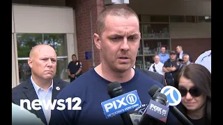 FDNY firefighter injured during Bronx house fire released from hospital | News 12