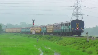 Tezpur - Jonai Train Service - 15813 Dekargaon - Murkongselek Express arriving at Balipara