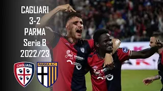 Cagliari vs Parma - Serie B 2022-2023Play-off - Semifinale, andata - Full match