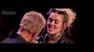 002Miley Cyrus & Billy Idol   Rebel Yell Live Performance   YouTube 720p