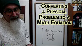 Converting a Physics Problem to a Mathematics Equation [ASMR Math]