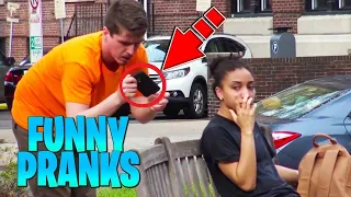 Ultimate "Chair Pulling" Prank Compilation - Funniest Public Pranks 2020