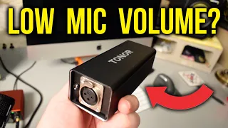 Tonor TA20 Microphone Preamp Review and Unboxing | Mic Gain Booster!