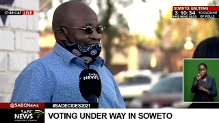 LGE 2021 | Voting update from Soweto : Chriselda Lewis