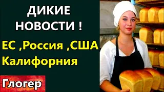 ДИКИЕ  НОВОСТИ ! Россия-биометрия ! Хлеб пропадет ! Лишение родительских прав ! ЕС-ДИКИЙ ЗАПАД !